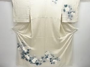 枝花模様訪問着